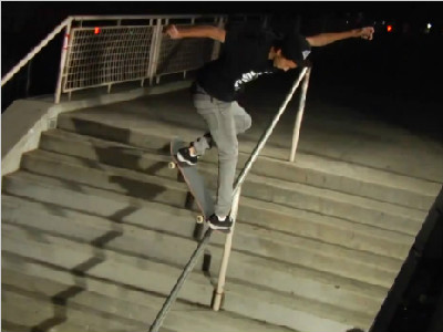 Nyjah Huston未剪辑滑板短片Hollywood High