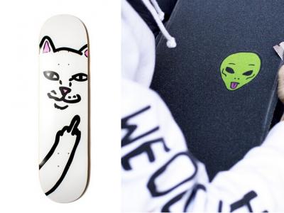 魔性滑板品牌ripndip：感受到深深的恶意了吗？