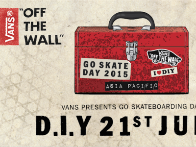 Vans将于2015年6月21日举办 Go Skateboarding Day活动