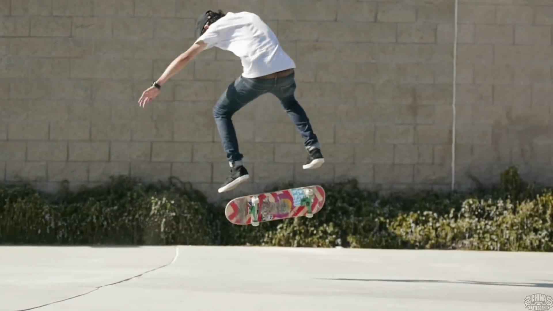 滑板 动作 教学 Spencer Nuzzi Backside Kickflip