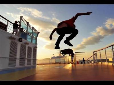 奥地利红牛：沿海之旅，地中海滑板海航完美结束