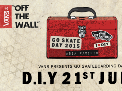Vans将于2015年6月21日呈现 Go Skateboarding Day活动 ！
