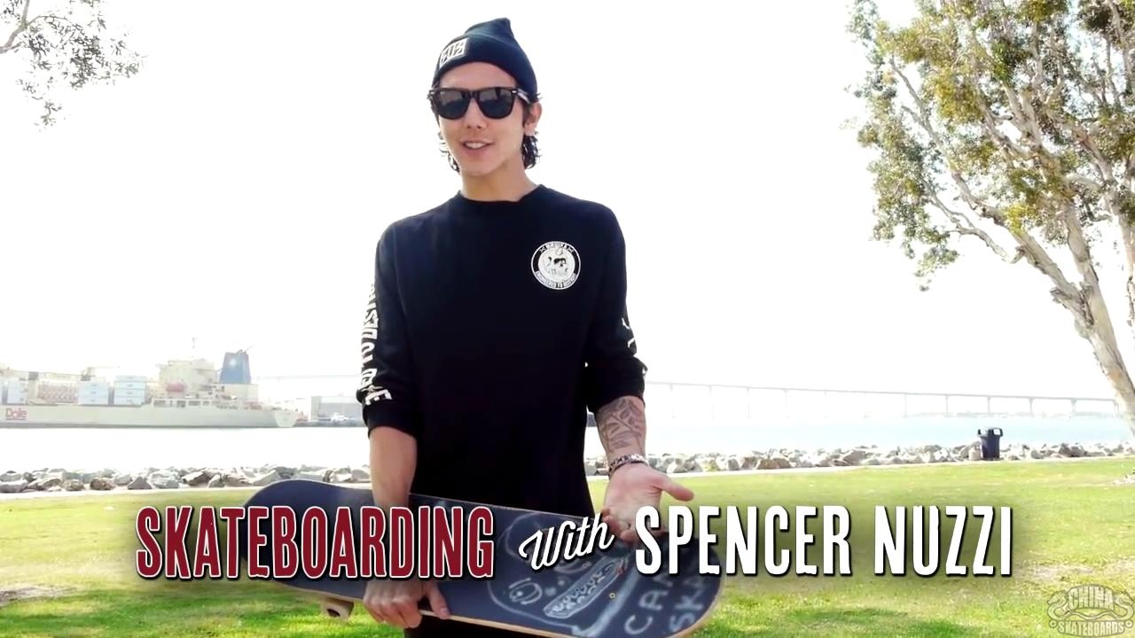 站立 滑行 停止 滑板 教学 Spencer Nuzzi