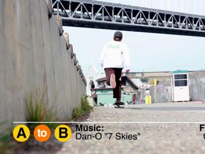 A to B系列视频：Lucas Erlebach 带你晨滑旧金山