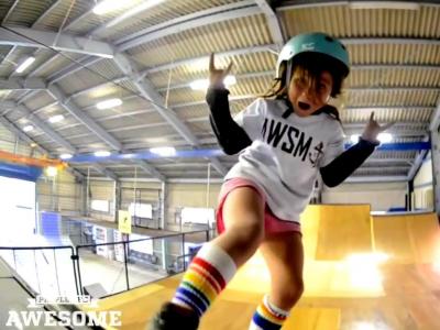【小鬼当家】6岁小萌娃Sky 要当下一个Tony Hawk滑板传奇