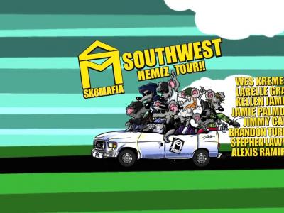 SK8Mafia 西南Hemiz Tour 预告片发布