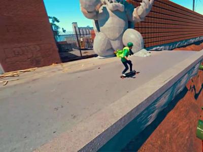 超级玛丽奥玩极速长板速降