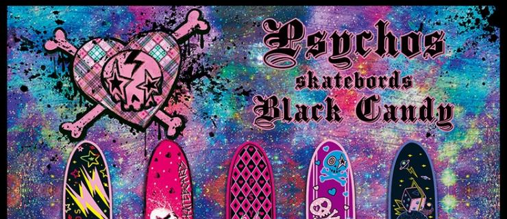 Psychos首系木质小鱼板初秋“Black Candy”5色上市