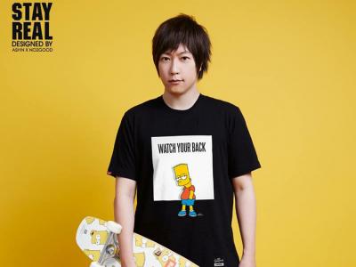 STAYREAL x The Simpsons联名限量款滑板新品