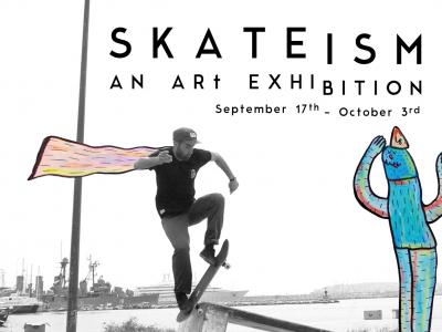 【滑板文艺】滑板主义「SKATEISM」，一个滑板文化的艺术展