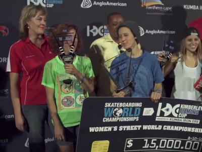 2015 南非KDC 女子街式赛 & 男子U池赛——The Boarder