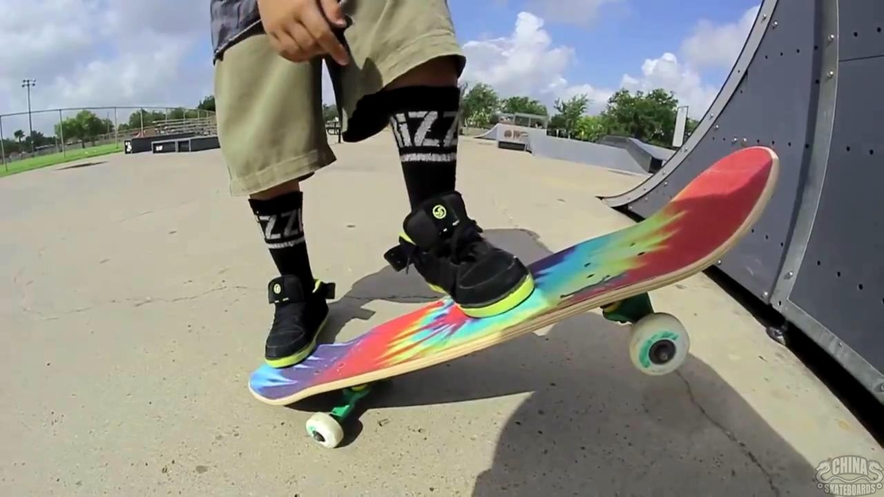 【滑板动作教学】kickflip jp garcia