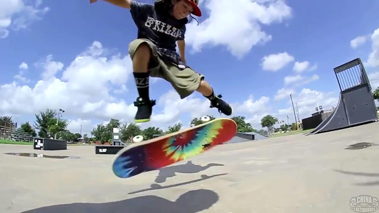  动作 滑板 教学 Jp Garcia Kickflip