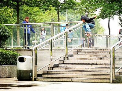 第二届（2015年）成都校园滑板大赛 川师成龙校区站 