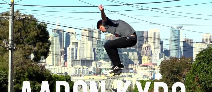 滑板教学达人Aaron Kyro 最新个人视频「Live Skate Die」