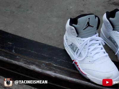 不心疼，用Supreme x Jordan 5 合作款在板场开刷！