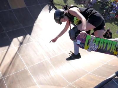 2015 Exposure赛事：女子职业组U池赛 &AM 组街式比赛