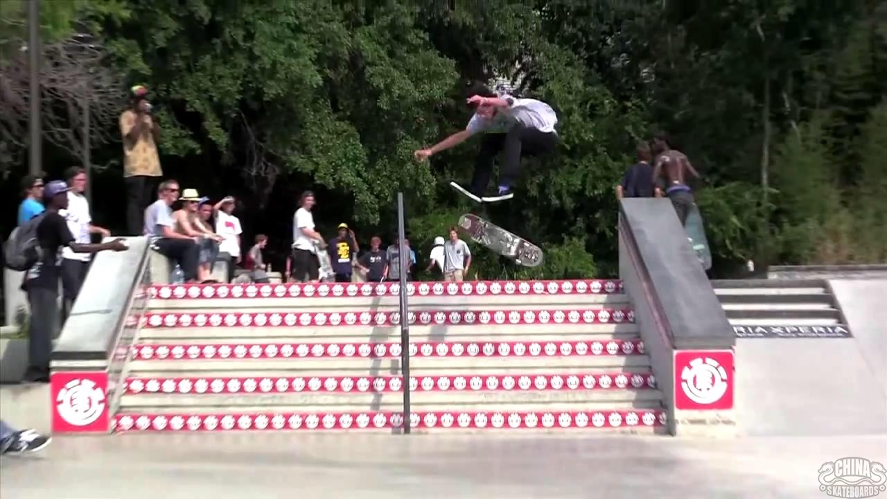 动作 滑板 教学 360 Double Flip Nick Holt