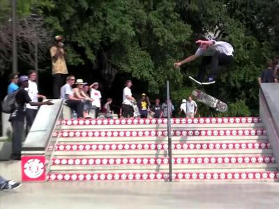 【滑板动作教学】360 Double Flip -- Nick Holt