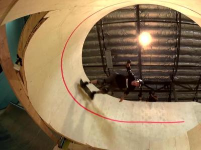 Sony Action Cam：托尼霍克挑战垂直立体360 Ramp