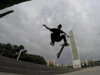 TJ Rogers 滑板天堂巴塞罗那处女行