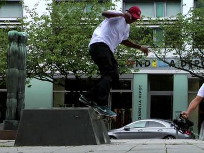 Fourstar 影片「Obtuse Moments」：Ishod Wairs 生素材片段