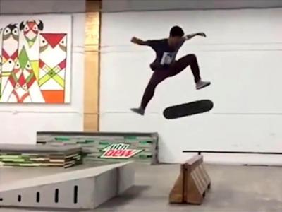  Nick Tucker 在入夜以后的P-rod 私人板场