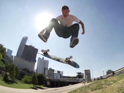 牙签哥Cody McEntire 「T-1000」未剪辑片段：Switch Heelflip