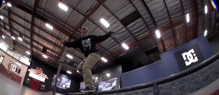 Carlos Ribeiro Backside Overcrooks挑战Berrics所有道具