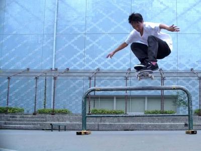 滑在日本东京：Hirotoshi Kawabuchi, Laurence Keefe