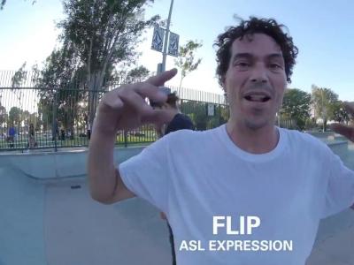 一切尽在不言中，跟着Darrick Delao 学习属于滑板人的手语