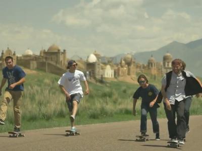 奥地利红牛：瞬间看地球，6分钟滑板环游全世界