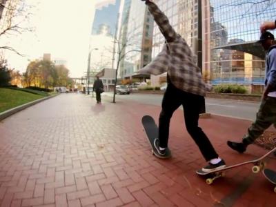 Familia 滑板队开刷明尼阿波利斯精彩街式地形