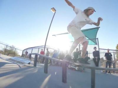 跳楼机Aaron Jaws 为你详细介绍凤凰城滑板场