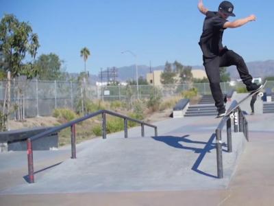 唯美滑板慢动作影片：Olivier Lucero板场大放呲招