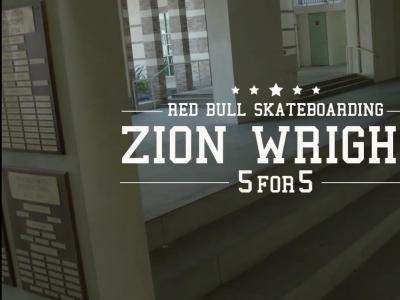 奥地利红牛：-5 FOR 5-赛事，Zion Wright