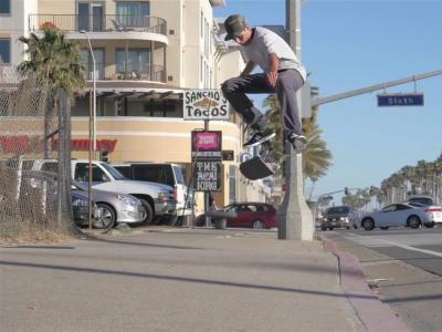 A to B系列视频：Scott DeCenzo 带你吹加州亨廷顿的海滩滑板风