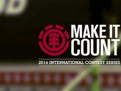  ELEMENT MAKE IT COUNT赛事 -加州与乔治亚站