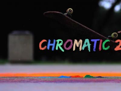 唯美滑板慢动作影片：五彩缤纷的动作大爆炸