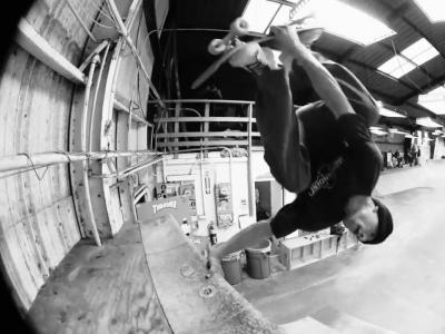 Santa Cruz  滑板队作客Double Rock 板场