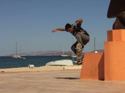 Luis Humberto 带大家感受墨西哥La Paz旅游小镇滑板风情