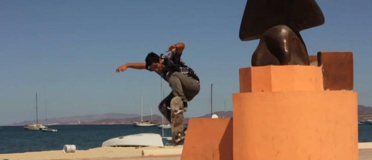 Luis Humberto 带大家感受墨西哥La Paz旅游小镇滑板风情