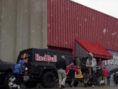 奥地利红牛：Ryan Sheckler 与众兄弟冰天雪地在底特律拍Demo