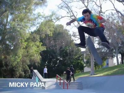 唯美滑板慢镜头影片：Micky Papa 玩转Hazard 板场