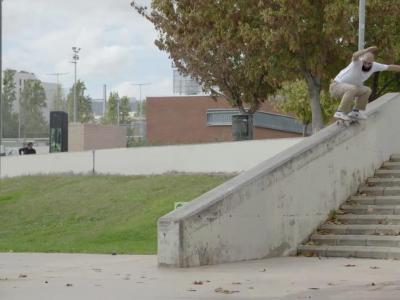 Nike SB 大胡子滑手 Nick Boserio 教你背身50-50