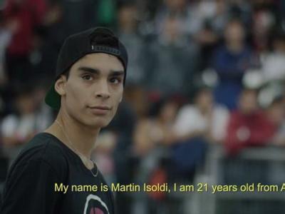 拉丁美洲滑手通往Berrics 板场的平地梦，首位胜者Martin Isoldi