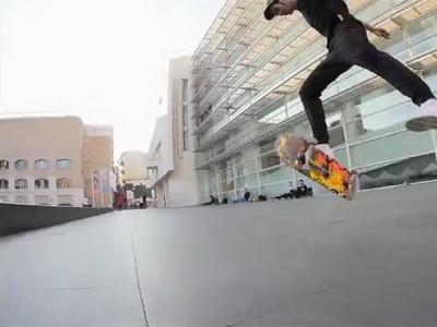 高手如云，滑板天堂巴塞罗那Macba 广场精彩合辑