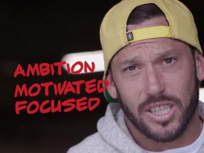 AMFD-肌肉滑手Brandon Biebel私人板场的正能量含义