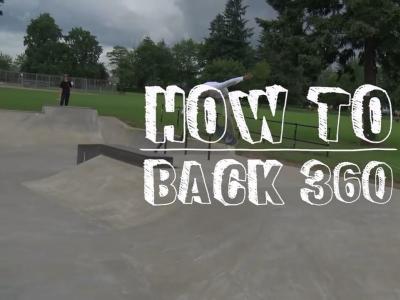 Tactics 滑板动作教学：超有范Backside 360是如何炼成的