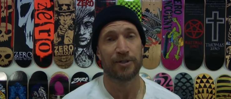 Zero滑板二十周年艺术展，酋长Jamie Thomas回顾历代板面